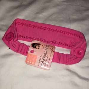 Womens Headband Maskmates Pink NWT!